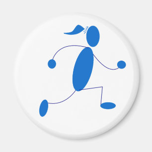 Imán Chica de Runner