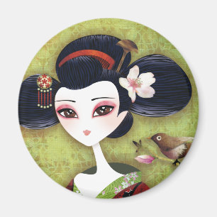 Imán Chica de Sakura