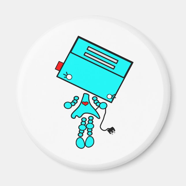 Imán Chica de tostadora (Frente)