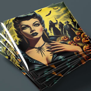 Imán Chica de vampiros retro