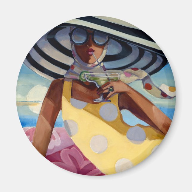 Imán Chica de verano III (Frente)