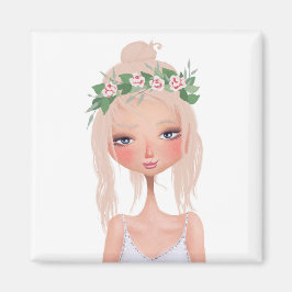 Imán Chica de verano sin cuidado