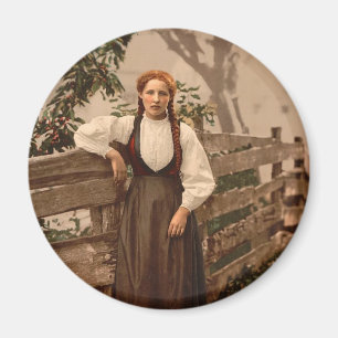 Imán Chica de Voss, Haranger Fjord, Noruega