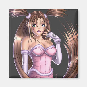 Imán Chica del animado - Nikki