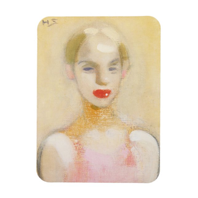 Imán Chica del circo, Helene Schjerfbeck (Vertical)