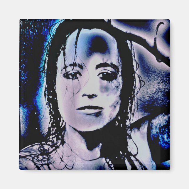 Imán Chica digital (Frente)