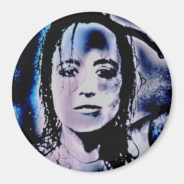 Imán Chica digital (Frente)