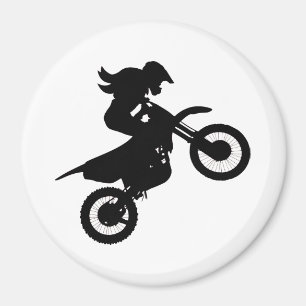 Imán Chica Dirt Bike