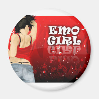 Imán Chica Emo