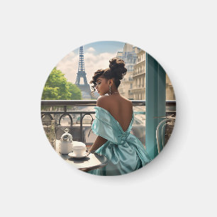 Imán Chica En París