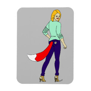Imán chica foxy