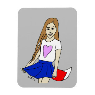 Imán chica foxy