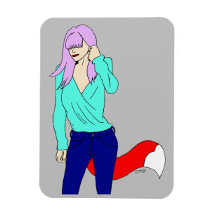 Imán chica foxy