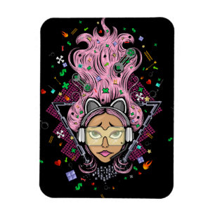 Imán Chica Gamer