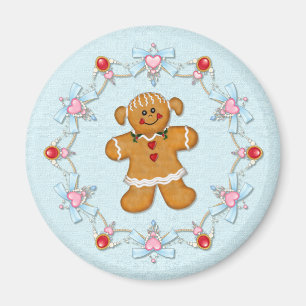 Imán Chica Gingerbread