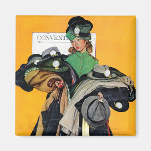 Imán Chica Hatcheck