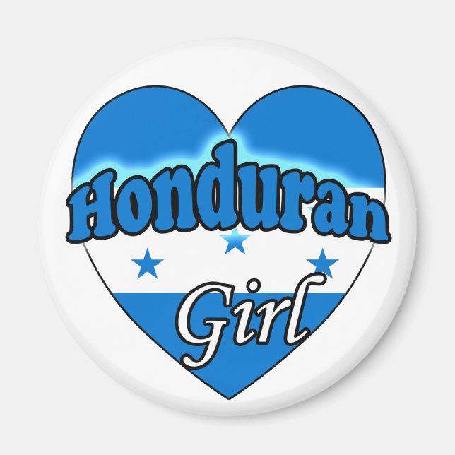 Imán Chica hondureño (Frente)