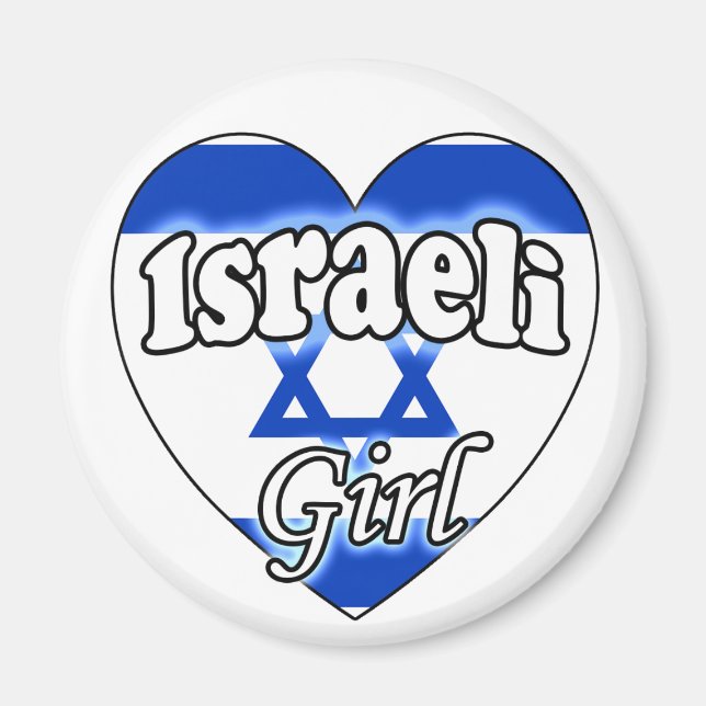 Imán Chica israelí (Frente)