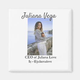 Imán CHICA jefe jefe de empresa director ejecutivo mane