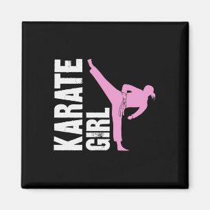 Imán Chica Karate Artes Marciales Chicas Defensa Person