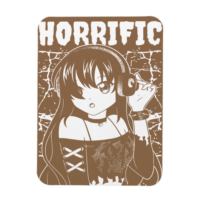 Imán Chica linda de anime  (Vertical)