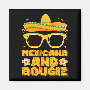 Imán Chica Mexicana Y Mexicana Esnob Cinco De Mayo