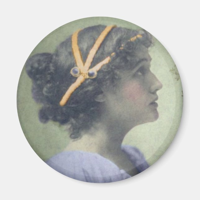 Imán Chica NeoClásico (Frente)