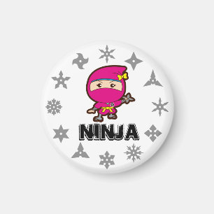 Imán Chica Ninja