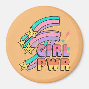 Imán Chica Power Stay Weird 90