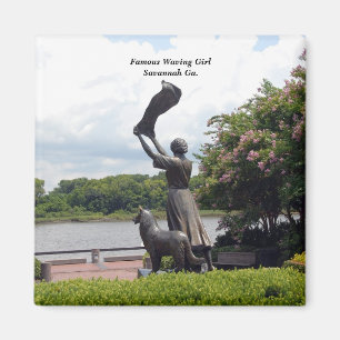 Imán Chica que agita famoso de la sabana GA