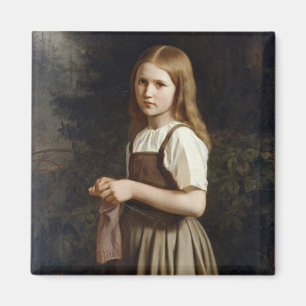 Imán Chica que hace punto, 1854