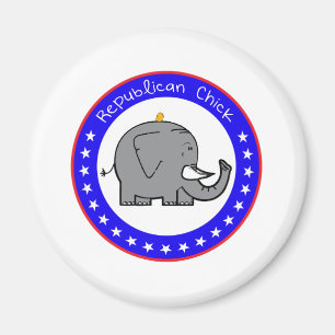 Imán chica republicana