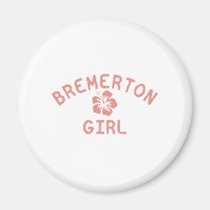 Imán Chica rosa Bremerton