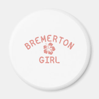 Imán Chica Rosa Bremerton