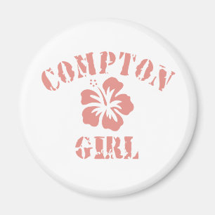 Imán Chica rosa Compton
