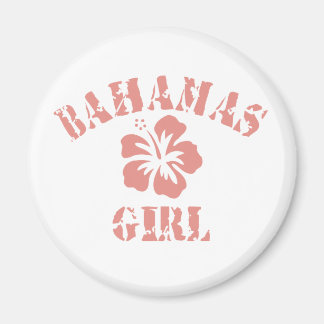 Imán Chica Rosa de Bahamas