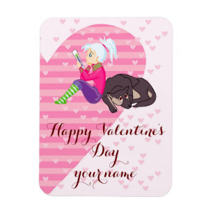 Imán Chica Ser enamorado