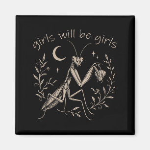 Imán Chica Será Mantis Religiosa De Chicas