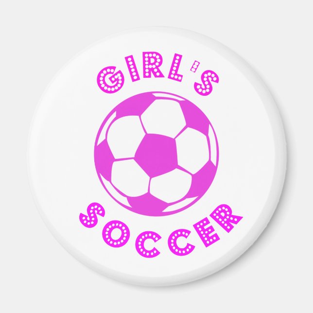 Imán Chica Soccer (Frente)