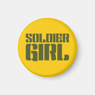 IMÁN CHICA SOLDIER