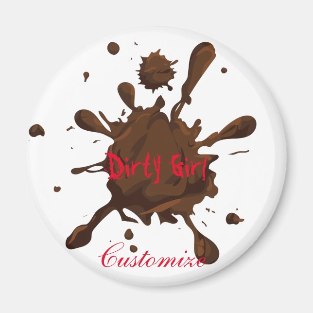 Imán Chica sucio Thunder_Cove (Frente)