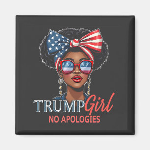Imán Chica Trump Sin Disculpas Inaguración Chicas Poder