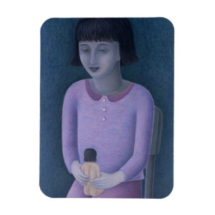 Imán Chica y muñeca 2003