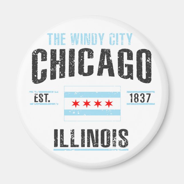 Imán Chicago (Frente)