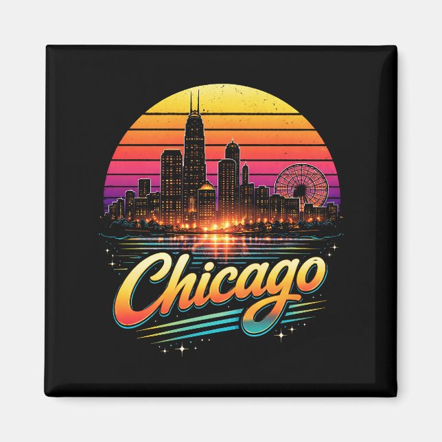 Imán Chicago (Frente)
