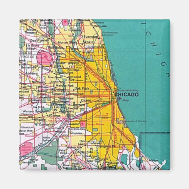 Imán Chicago (Frente)