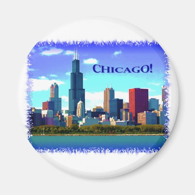 Imán Chicago (Frente)