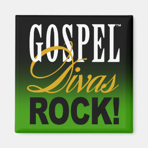 Imán ¡CHICAGO BLING - "roca de las divas del evangelio