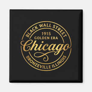 Imán Chicago Il Bronzeville Black Wall Street Edad Dora