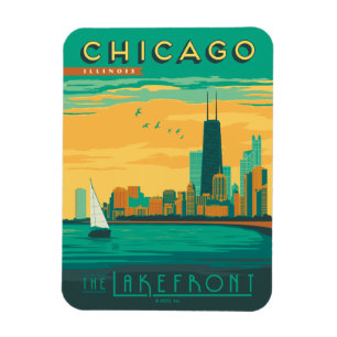 Imán Chicago, IL - Disfruta del Lakefront